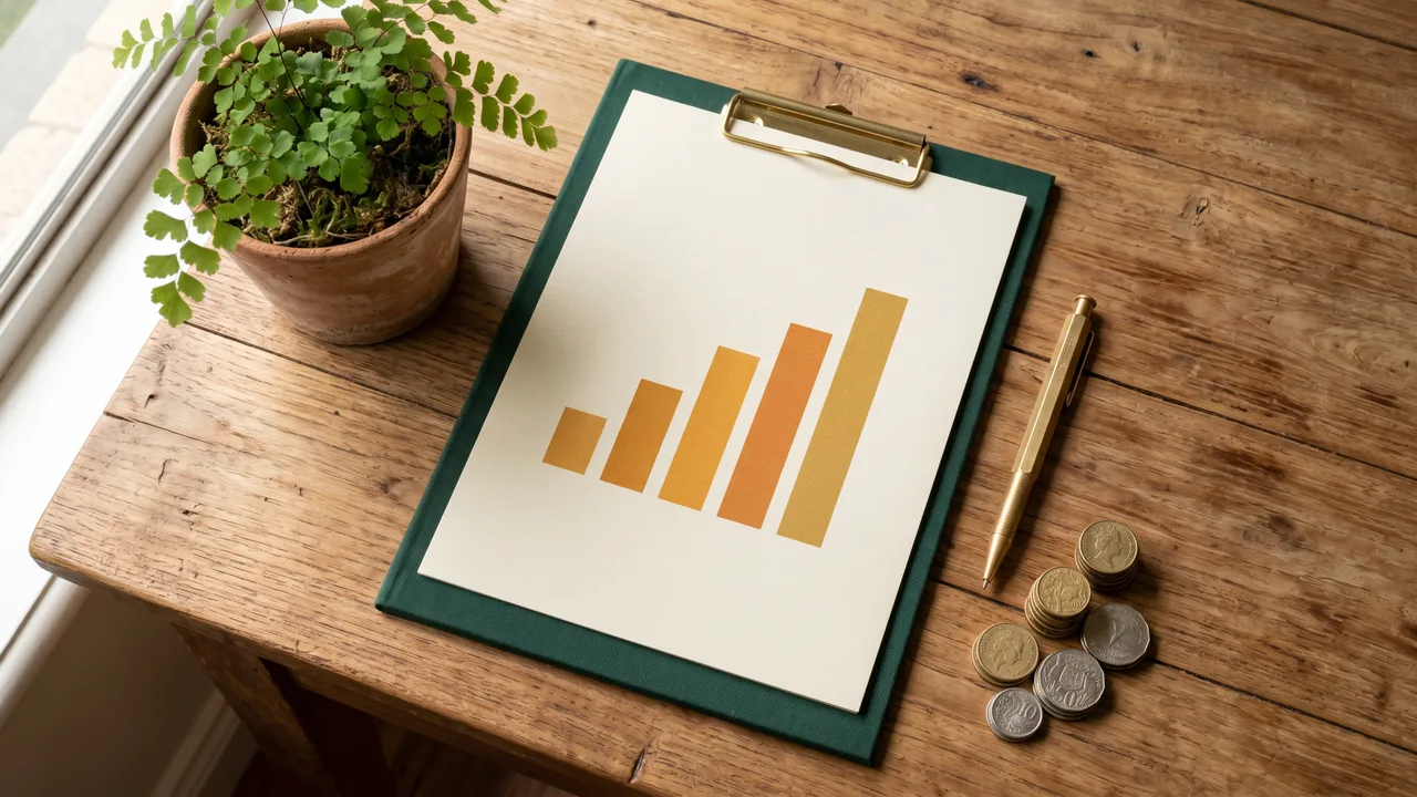 SEO ROI calculator illustration with extra-revenue and payback metrics